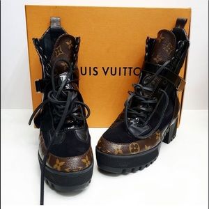 Authentic Louis Vuitton Boots .